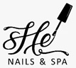She Nails & Spa logo