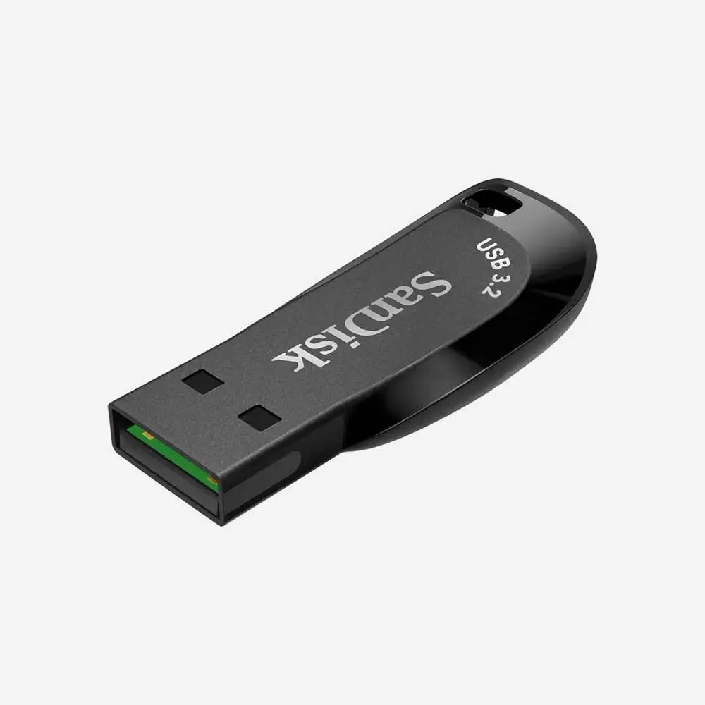 SanDisk Ultra Shift USB 3.2 Gen 1 Flash Drive - 128GB (Black)