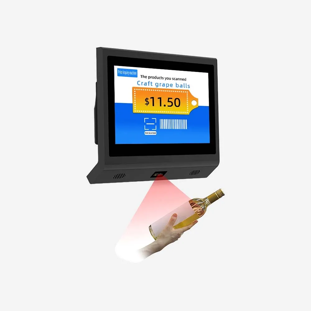 Seething X4 POS Price Checker – 11.6" Touch Screen, Wi-Fi, Core i3 3rd Gen, 4GB DDR3, 128GB SSD – Black