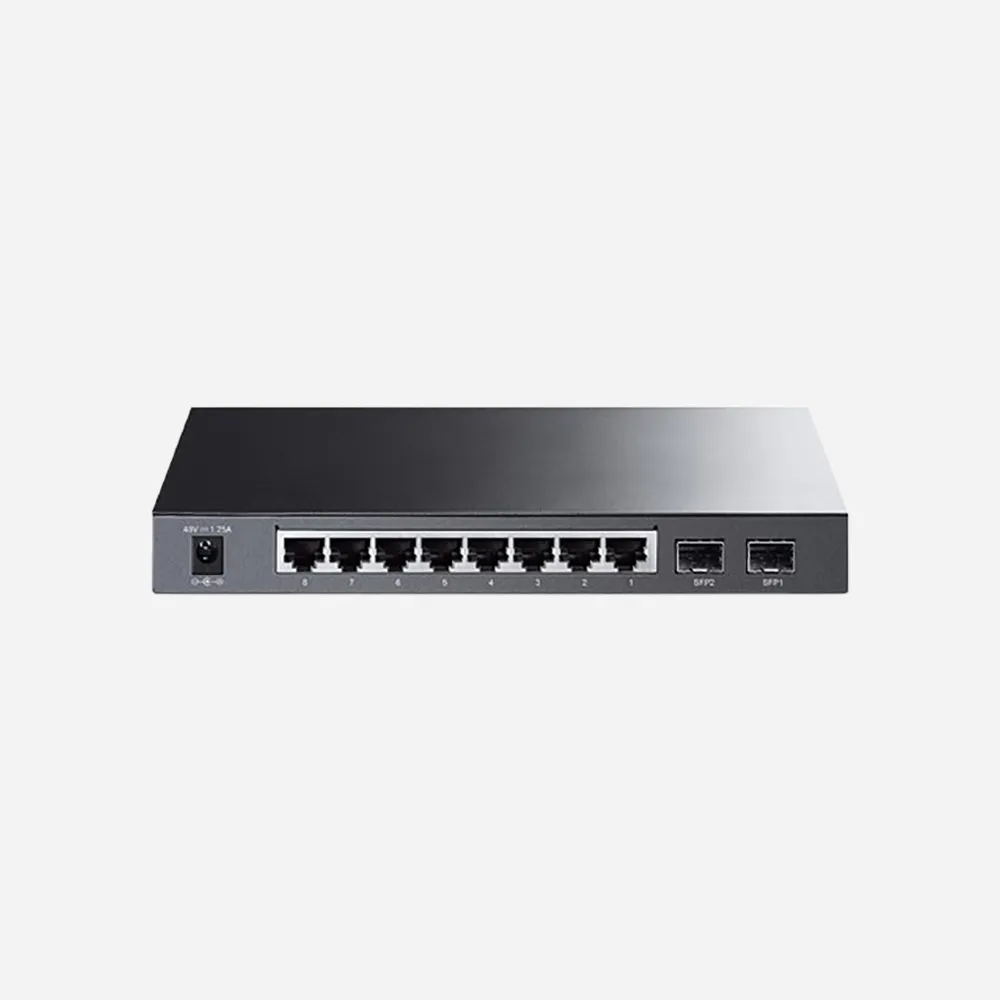 TP-Link TL-SG2210P 8-Port Gigabit Smart PoE Switch with 2 SFP Slots