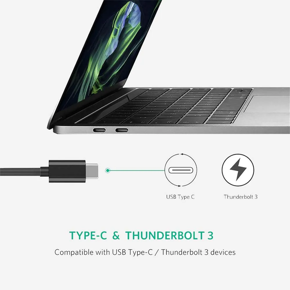 UGREEN 50307 US236 USB-C to Ethernet Adapter Black