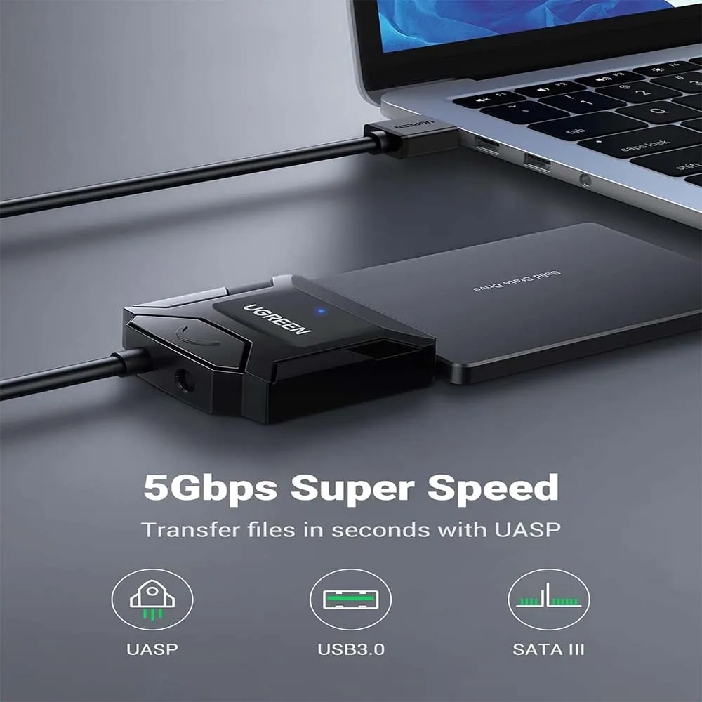 UGREEN 20611 CR108 USB to SATA HDD