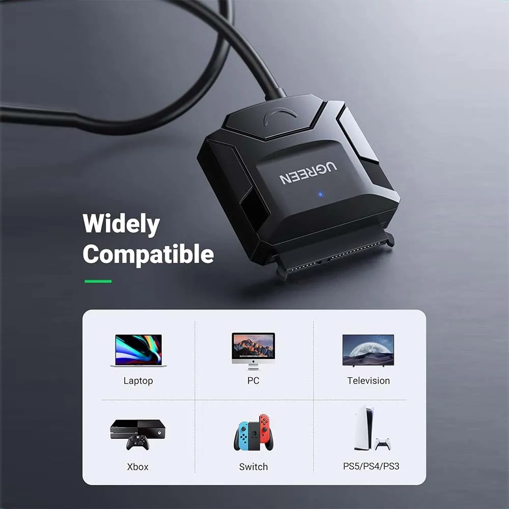 UGREEN 20611 CR108 USB to SATA HDD