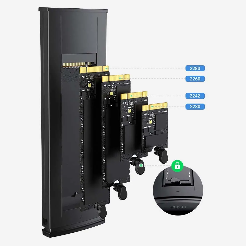 UGREEN 15512 M.2 NVMe SSD Enclosure 10Gbps NVMe to USB