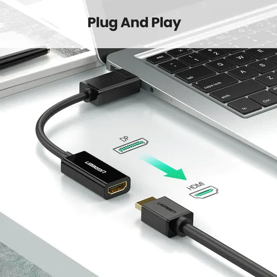 UGREEN 40363 Display Port to HDMI Female Converter 4K 2K