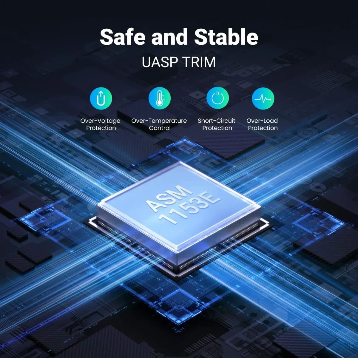 UGREEN 30848 USB 3.0 to SATA III Hard Drive Enclosure