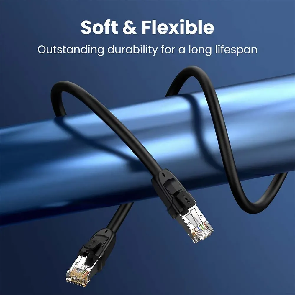 UGREEN 70172 Pure Copper 5m Ethernet Cable Black