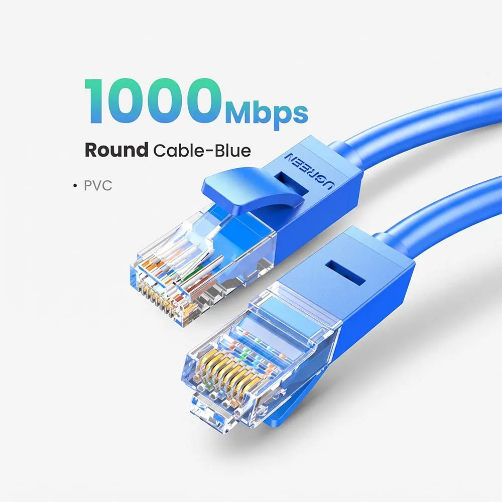 UGREEN 11207 NW102 Cat 6 U/UTP 15m Ethernet Cable Blue