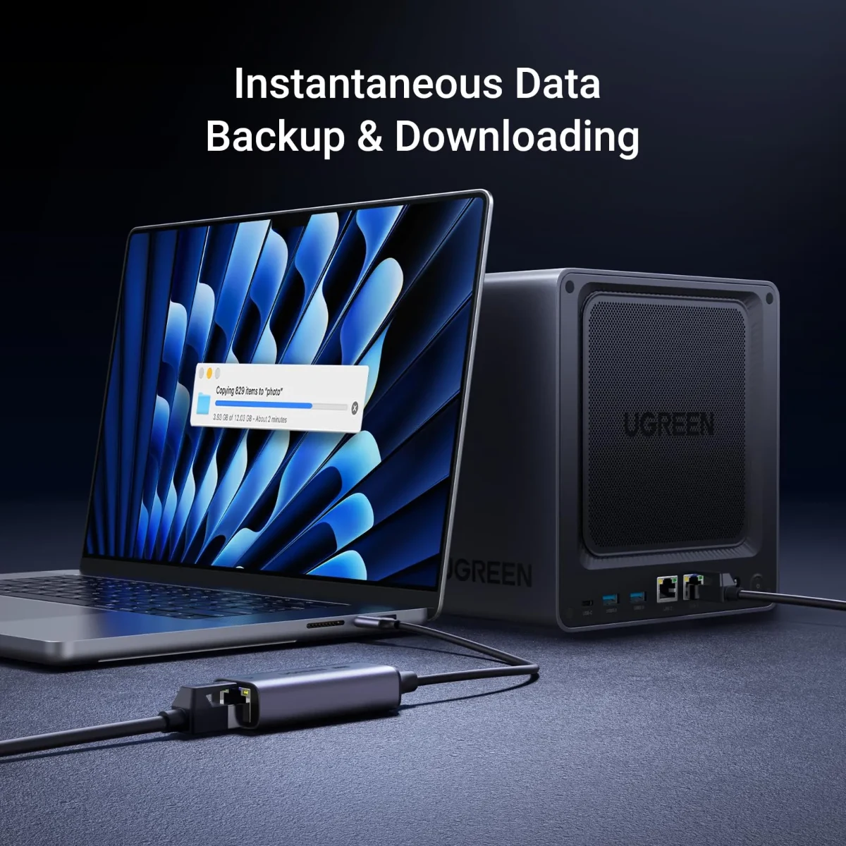 UGREEN 25052 USB-C to RJ45 2.5G Ethernet Adapter