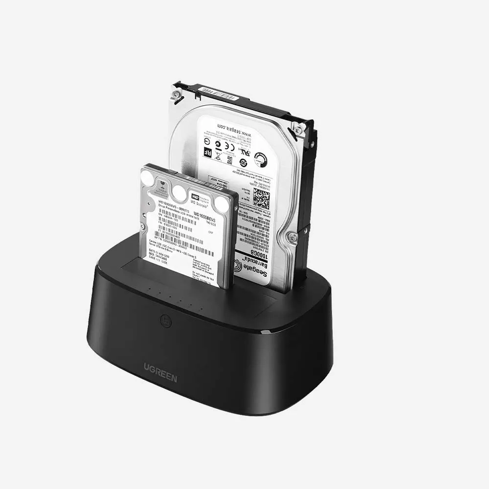 UGREEN 50857 USB 3.0 to SATA Dual Bay Hard Drive Duplicator/Cloner EU