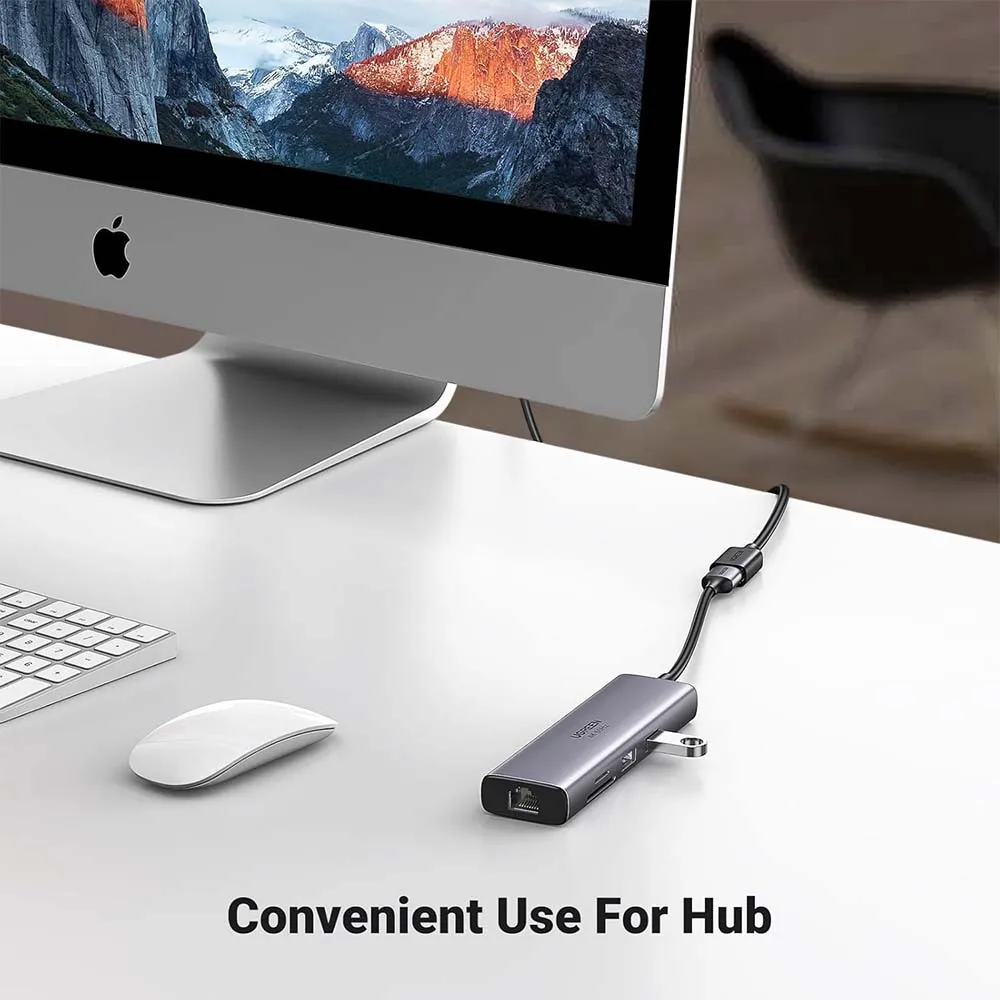 UGREEN 10368 USB-A 3.0 Male 1m Extension Cable Black