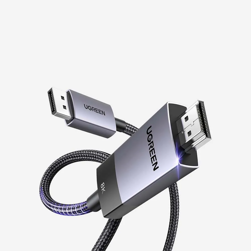 UGREEN 80397 Display Port to HDMI 8K 2m Cable Black