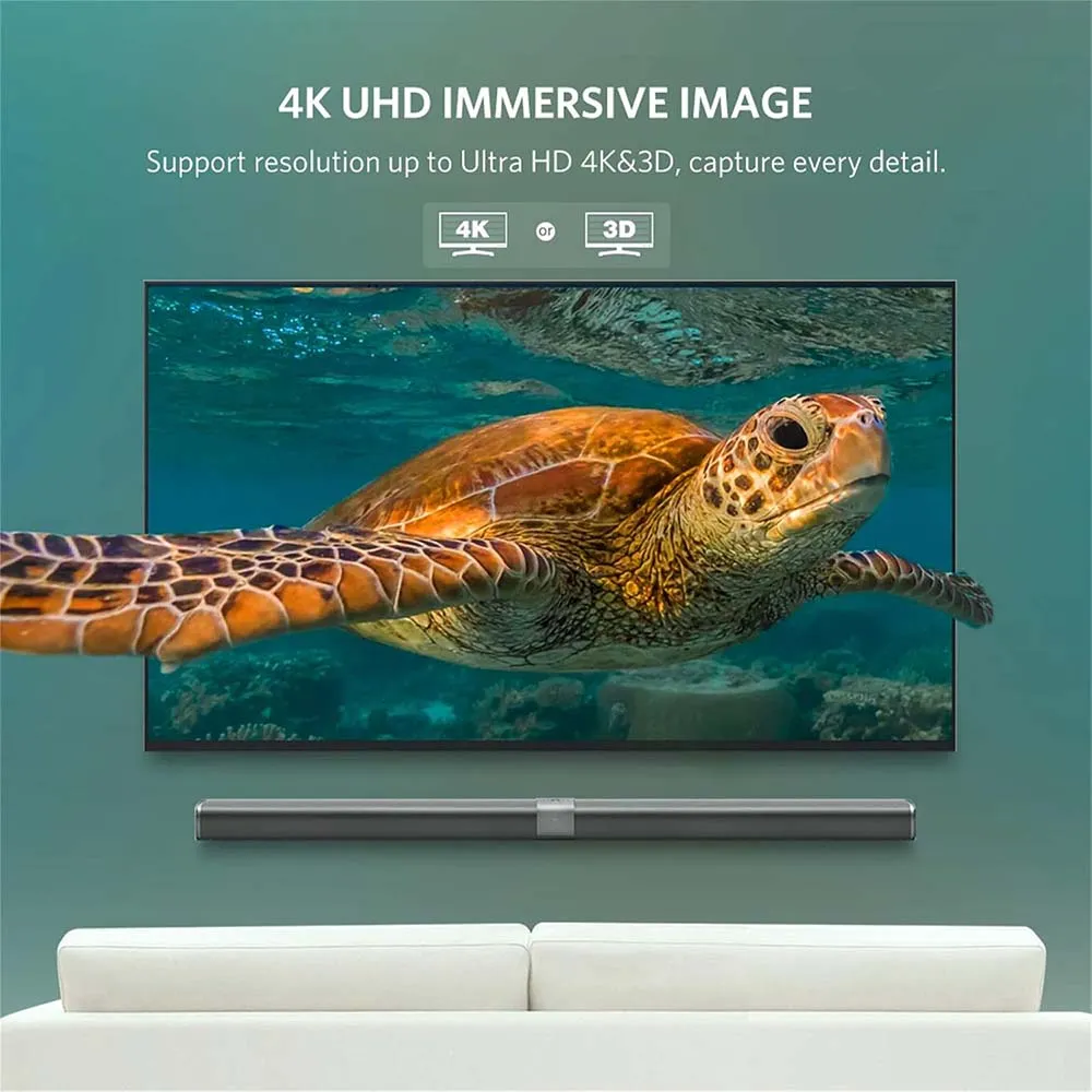 UGREEN 10212 Display Port 4k 3m Cable Black