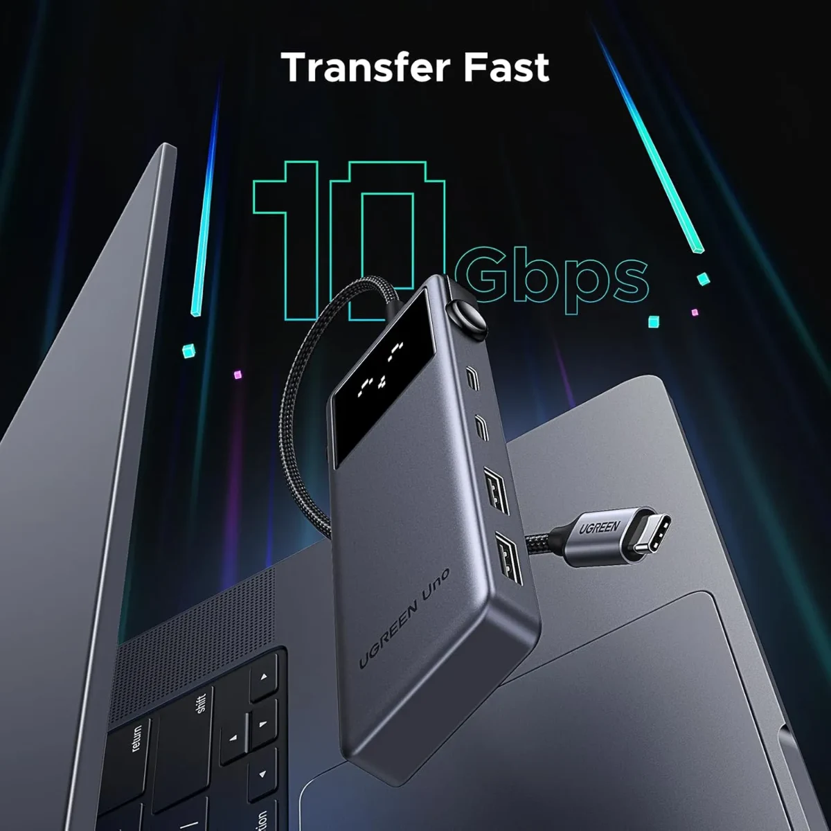 UGREEN 35998 USB-C to HDMI 4K*2K@60Hz PD 100W 6 in1