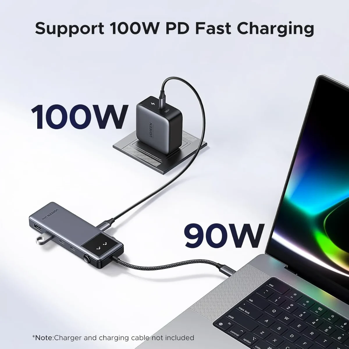 UGREEN 35998 USB-C to HDMI 4K*2K@60Hz PD 100W 6 in1