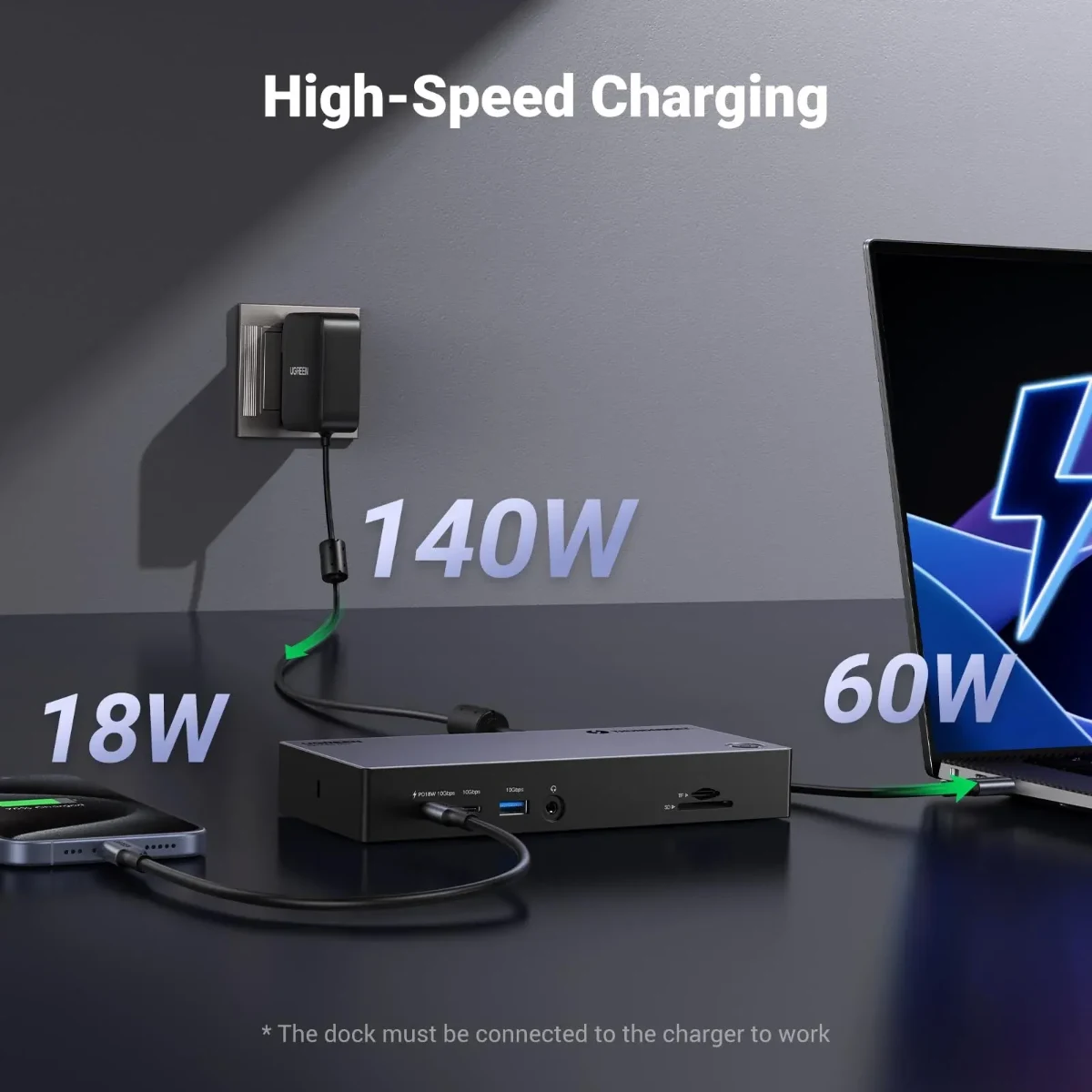 UGREEN 25085 Revodok Max 13-in-1 Thunderbolt 4 Docking Station
