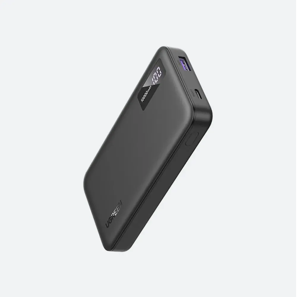 UGREEN 25742 10000mAh Mini Quick Charging 20W Power Bank Black