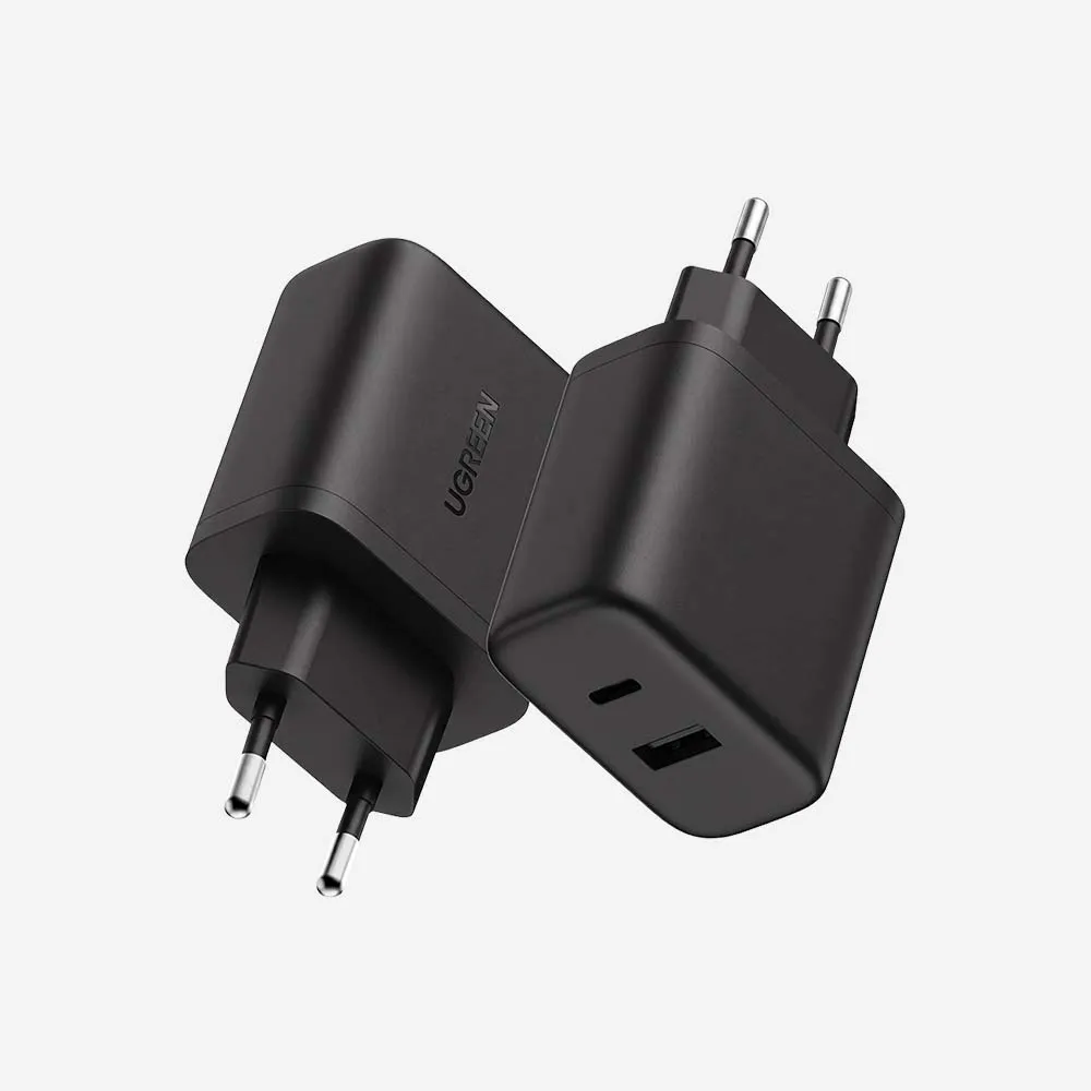UGREEN 45302 X227 20W GaN Fast Wall Charger with Power Delivery 1x USB-C 1x USB-A