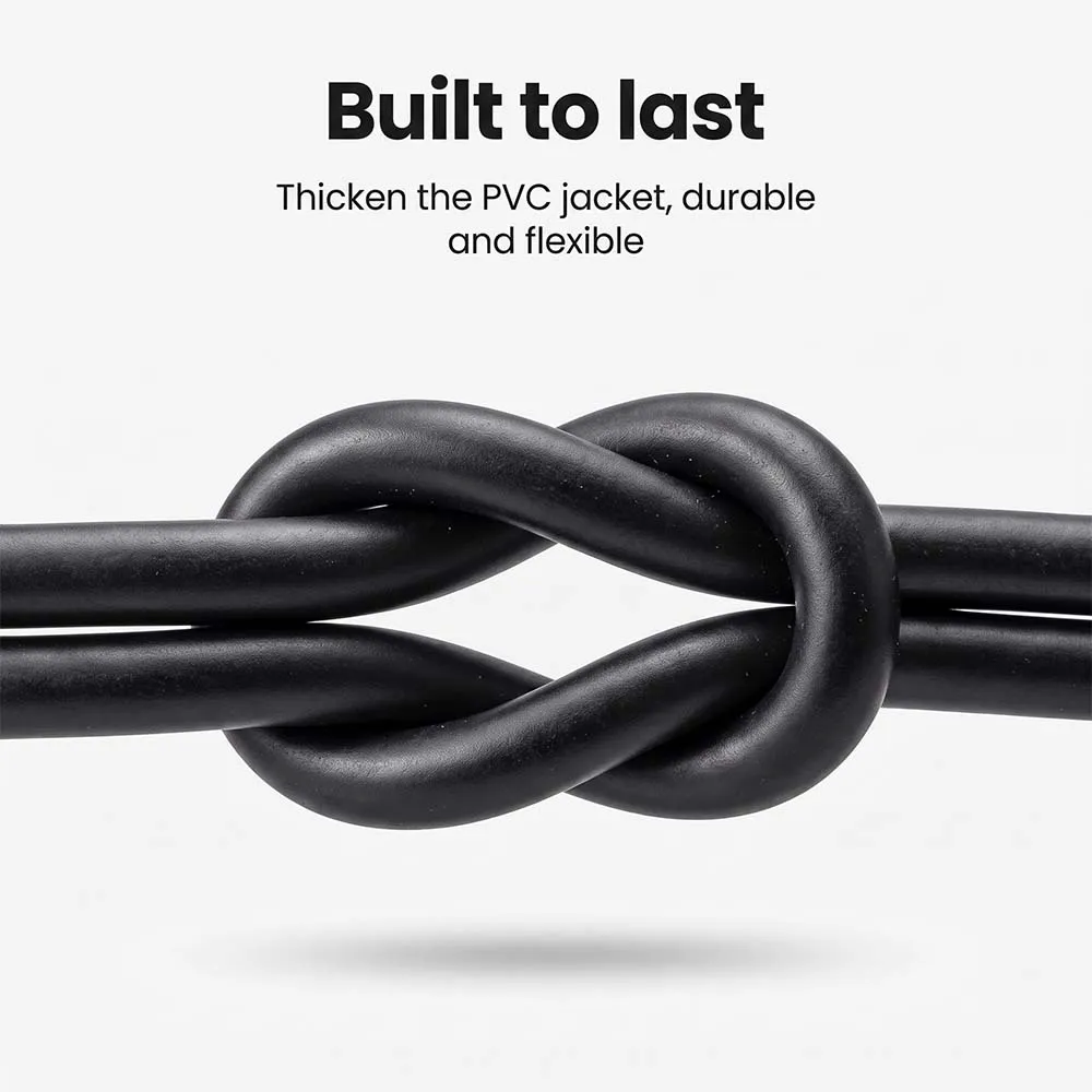 UGREEN 60118 2m USB-A to USB-C Nickel Plating Cable Black