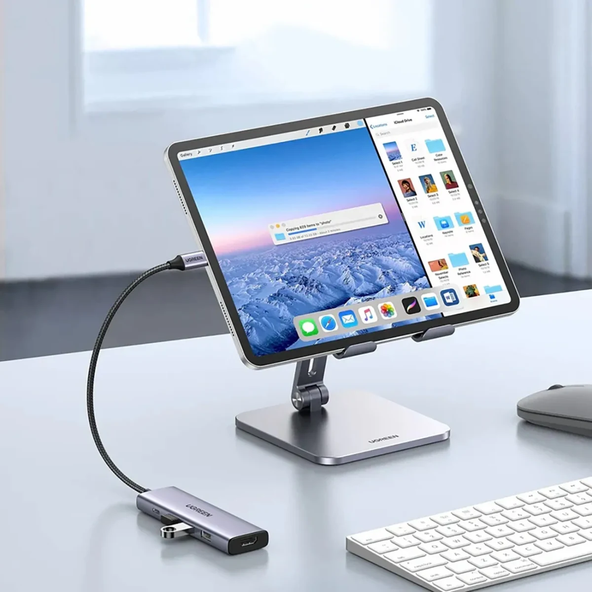 UGREEN 15596 USB-C to HDMI+3*USB 3.0 A+PD Power 5 in 1