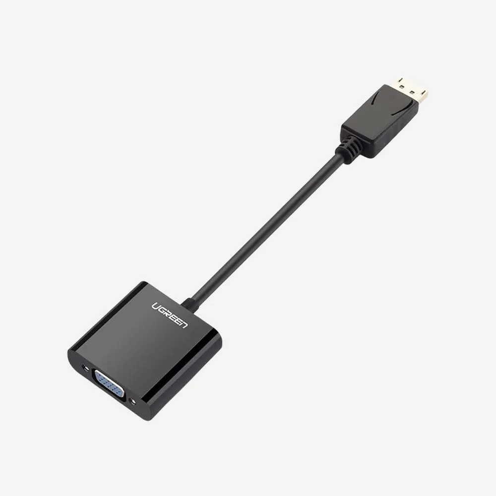 UGREEN 20415 CM455-DP Male to VGA Female Converter Black
