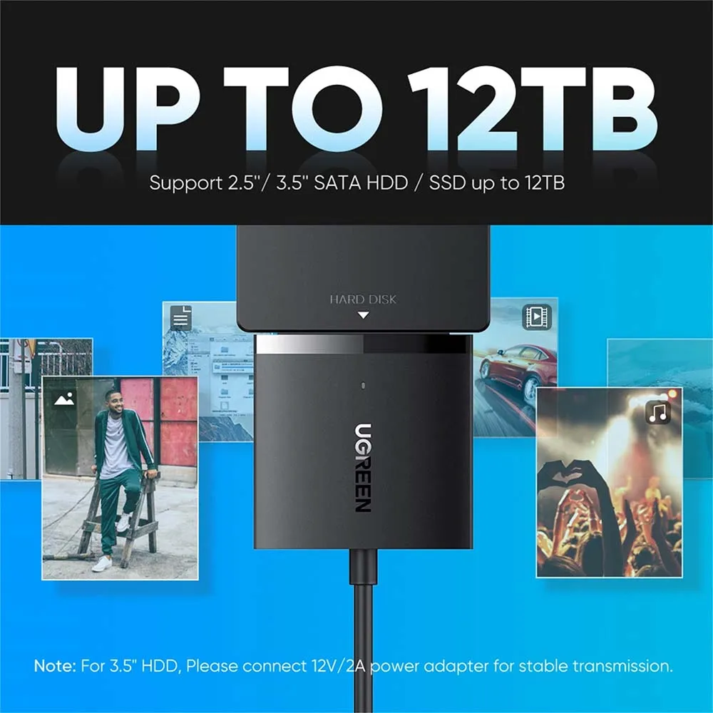 UGREEN 60561 USB 3.0 to SATA Converter CM257