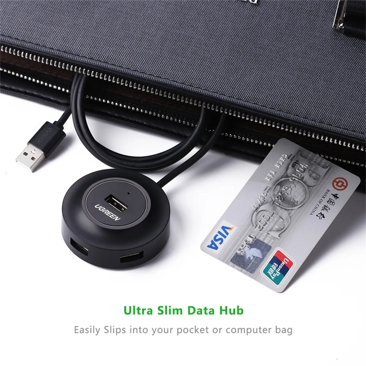 UGREEN 20277 4-in-1 USB-A 1m Hub Adapter