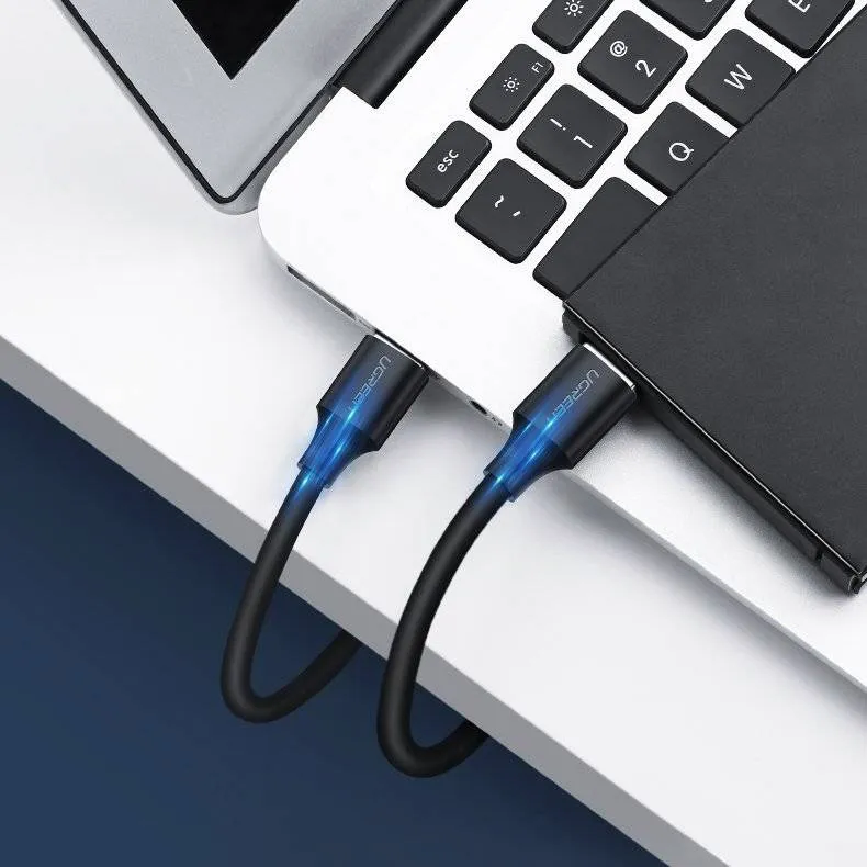 UGREEN 10309 US102 1m USB-A Male to USB-A Male Cable Black