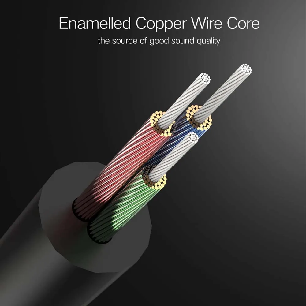 UGREEN 10734 AV119 1.5m 3.5mm Male to 3.5mm Male Cable Black