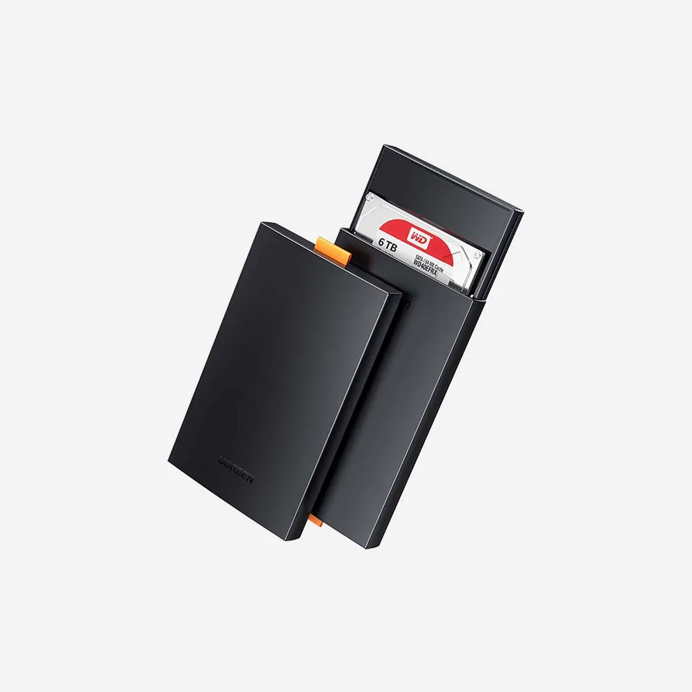 UGREEN 60353 HDD SSD disk housing 2.5 '' SATA USB 3.2 Gen 1 (5 Gbps) micro USB SuperSpeed + 0.5 m Cable Black CM237