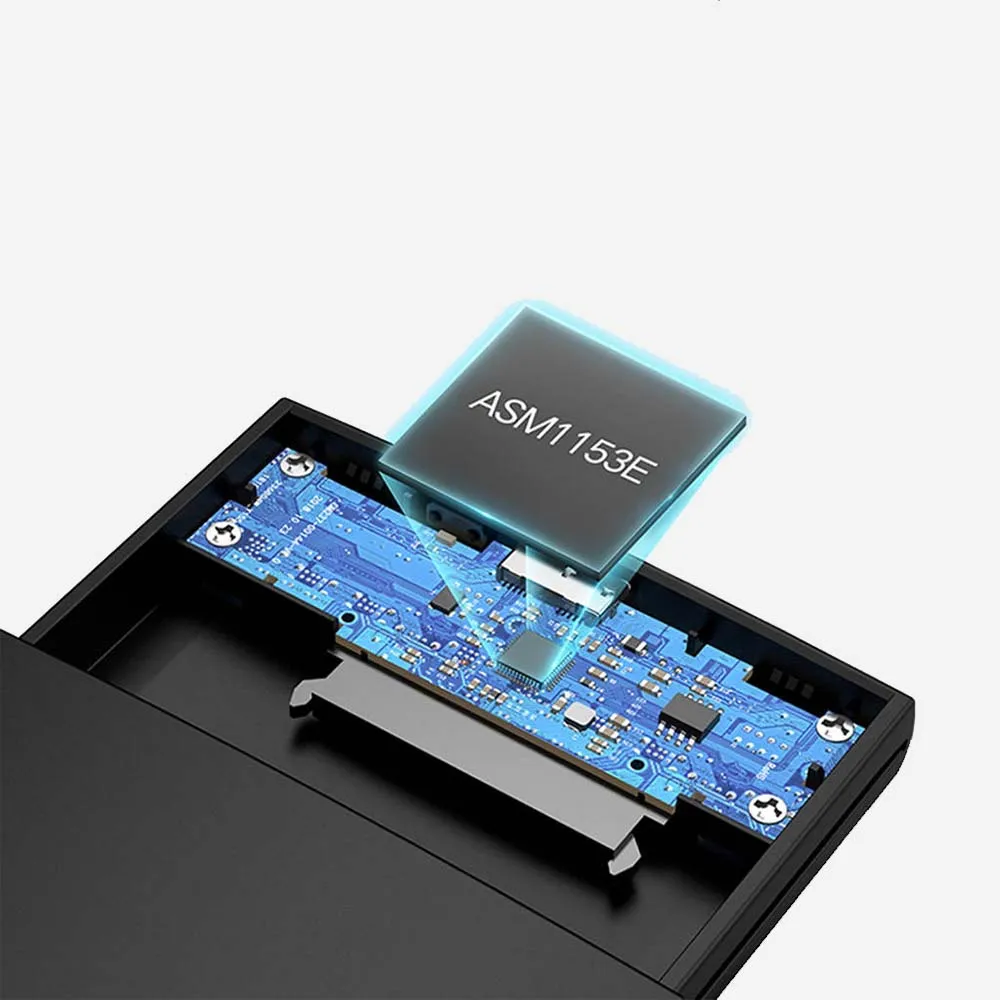 UGREEN 60353 HDD SSD disk housing 2.5 '' SATA USB 3.2 Gen 1 (5 Gbps) micro USB SuperSpeed + 0.5 m Cable Black CM237
