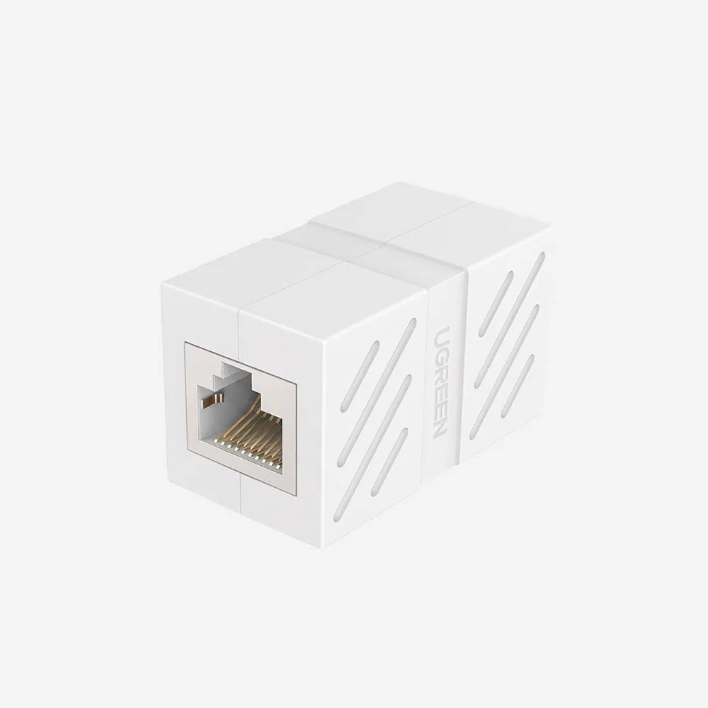 UGREEN 20311 RJ45 Keystone Jack-Inline Coupler Female/F 1pc White