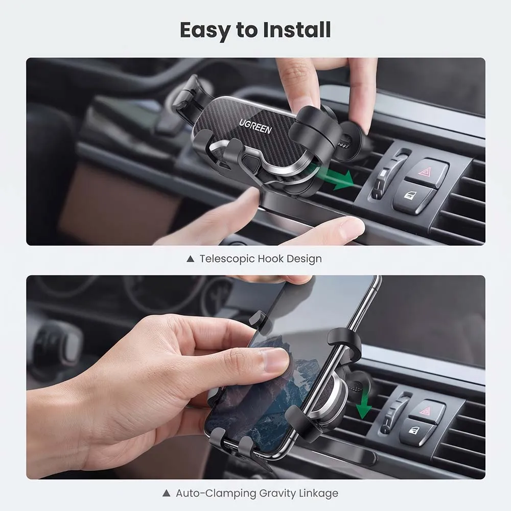 UGREEN 80871 Car Holder Phone Gray