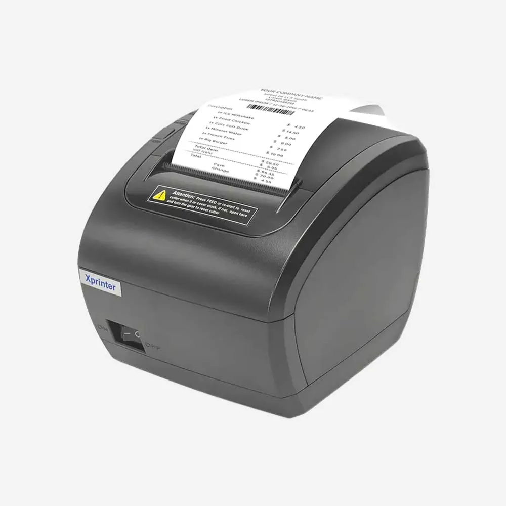 Xprinter XP-Q838L 3 Inch Thermal POS Barcode Receipt Printer USB