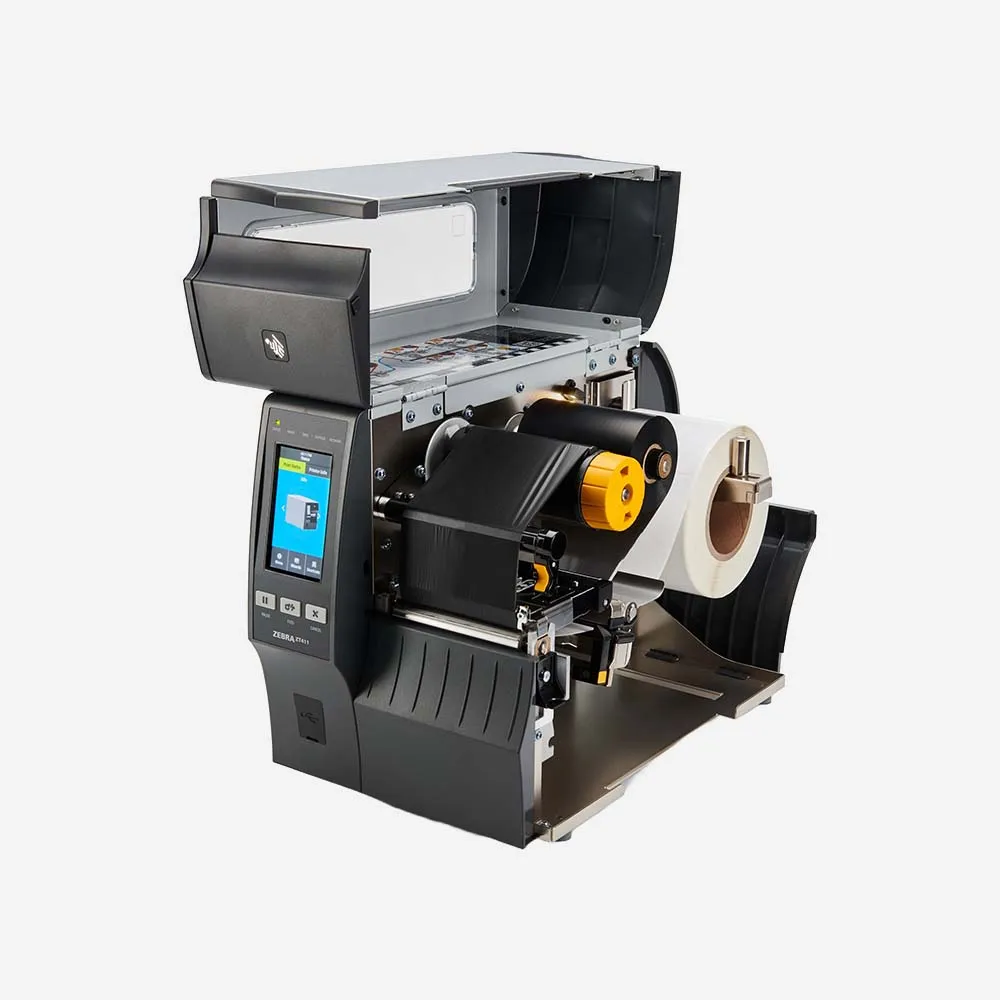 Zebra ZT411 4 inch Industrial Thermal Barcode Label Printer 203 DPI USB Ethernet Bluetooth