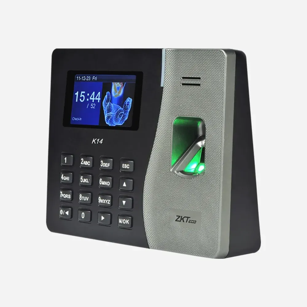 ZKTeco K14 Pro Biometric Time Attendance Terminal Fingerprint & Access Control Card PIN USB LAN