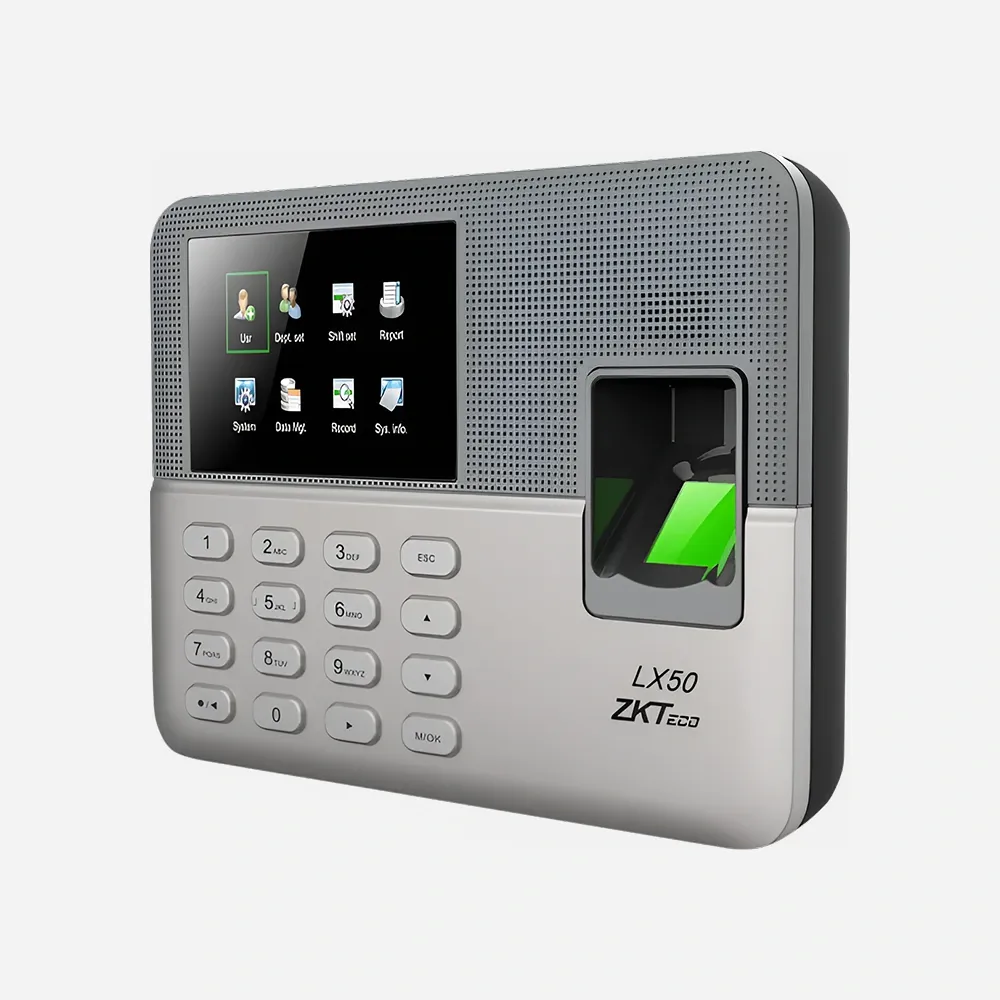 ZKTeco LX50 2.8 inch TFT Biometric Terminal Fingerprint Time & Attendance & Access Control USB