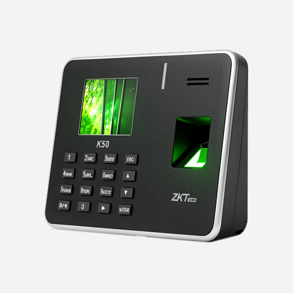 ZKTeco K50 Pro Biometric Time & Attendance Terminal Fingerprint & Access Control Card PIN USB LAN
