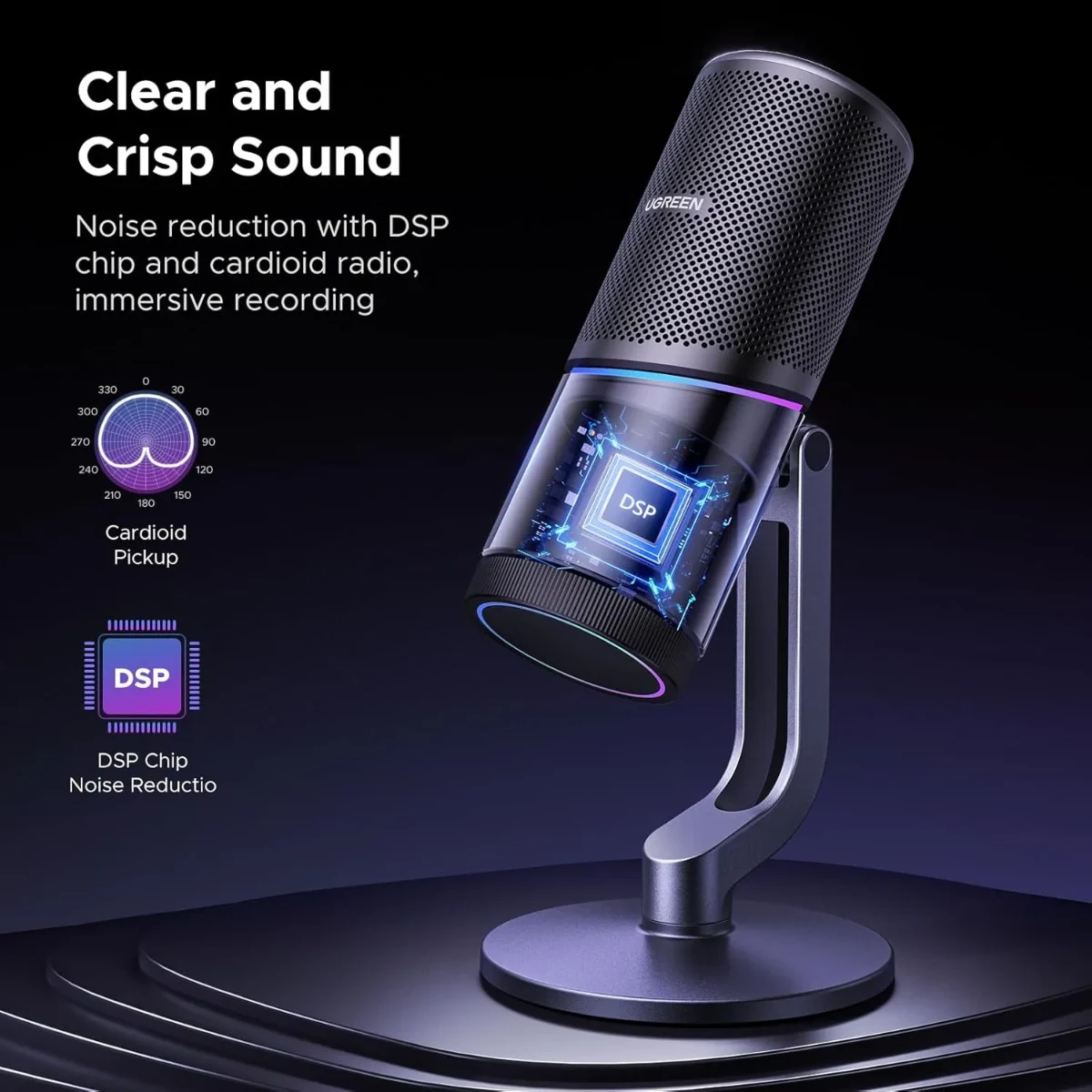 UGREEN 35629 Desktop USB Microphone