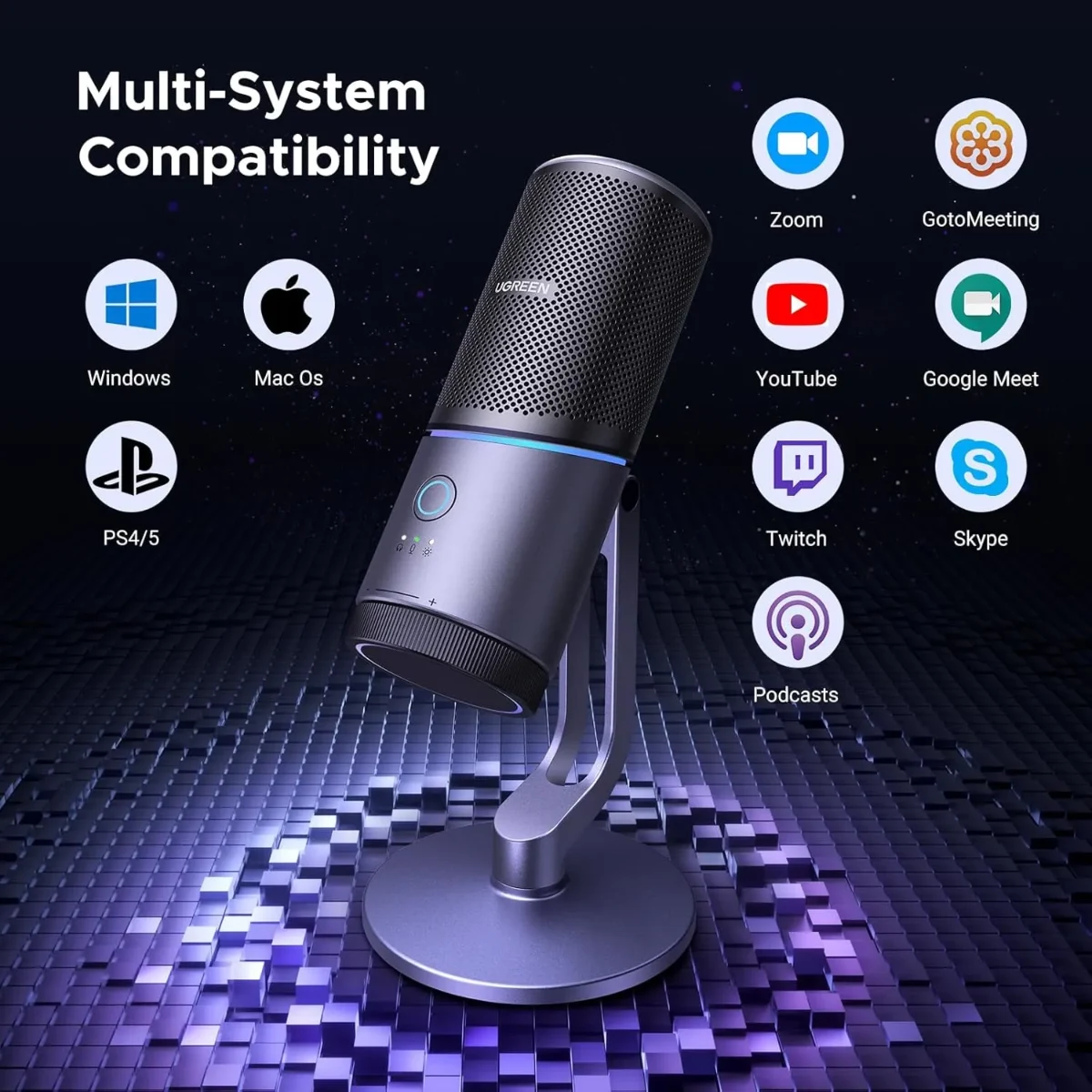 UGREEN 35629 Desktop USB Microphone