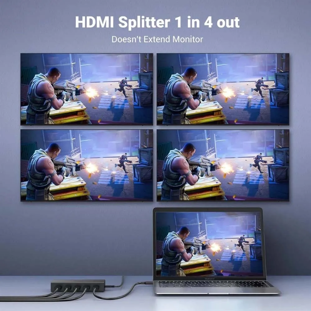 UGREEN 90514 HDMI Splitter 1in 4Out