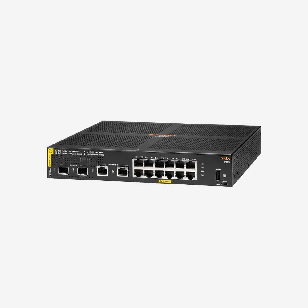 Aruba R8N89A CX 6000 12G Class4 PoE 2G/2SFP 139W Switch