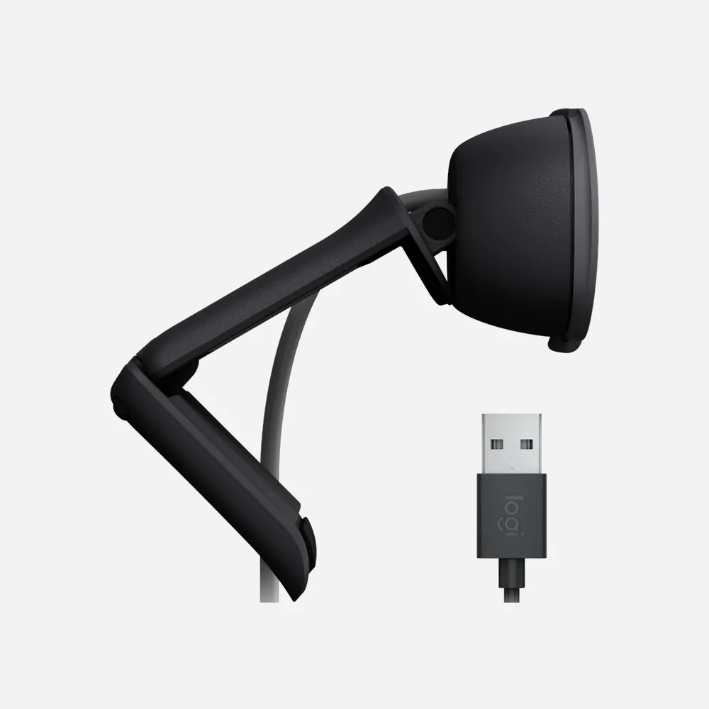 Logitech Brio 100 FHD Wired Webcam Graphite 960-001585