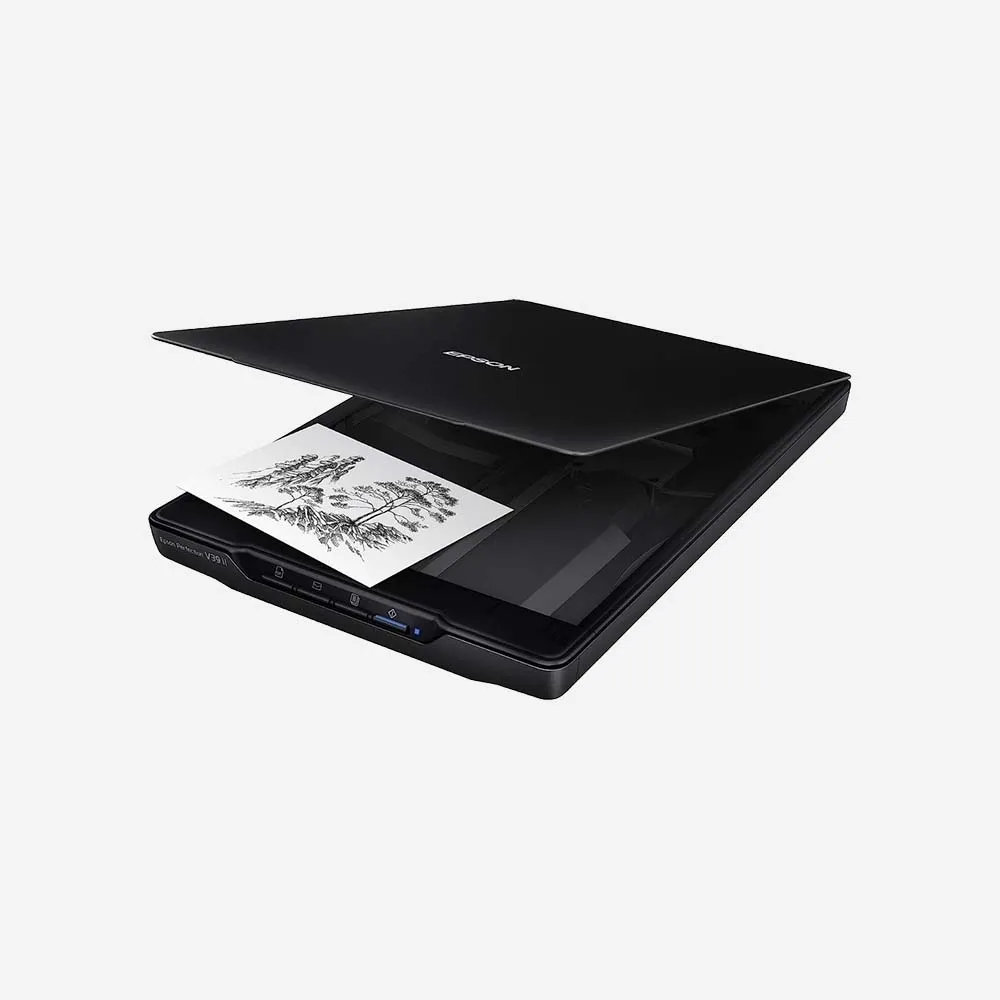 Epson Perfection V39 II Flatbed Scanner High Resolution Photo & Document Scan USB