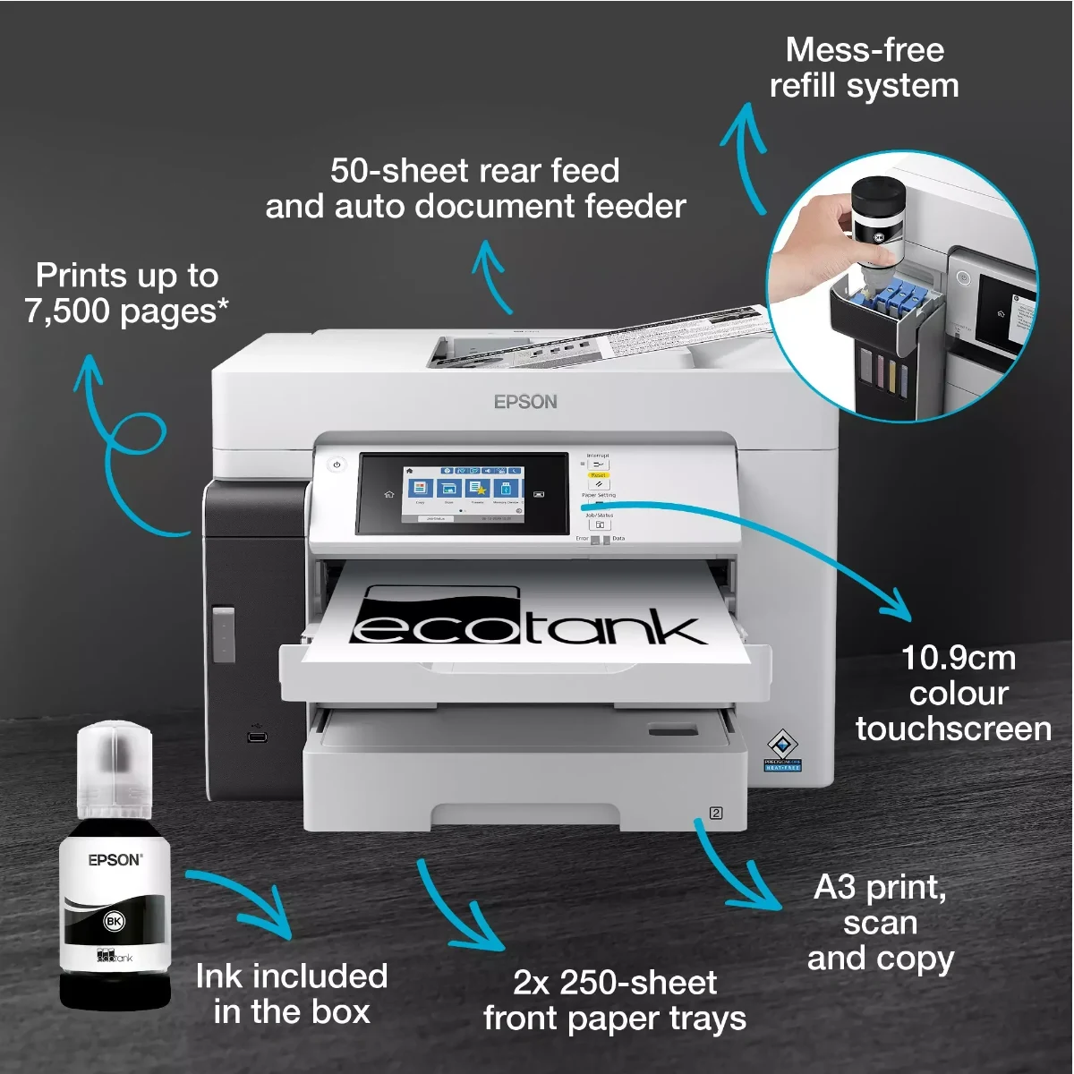 Epson EcoTank Pro M15180 Printer