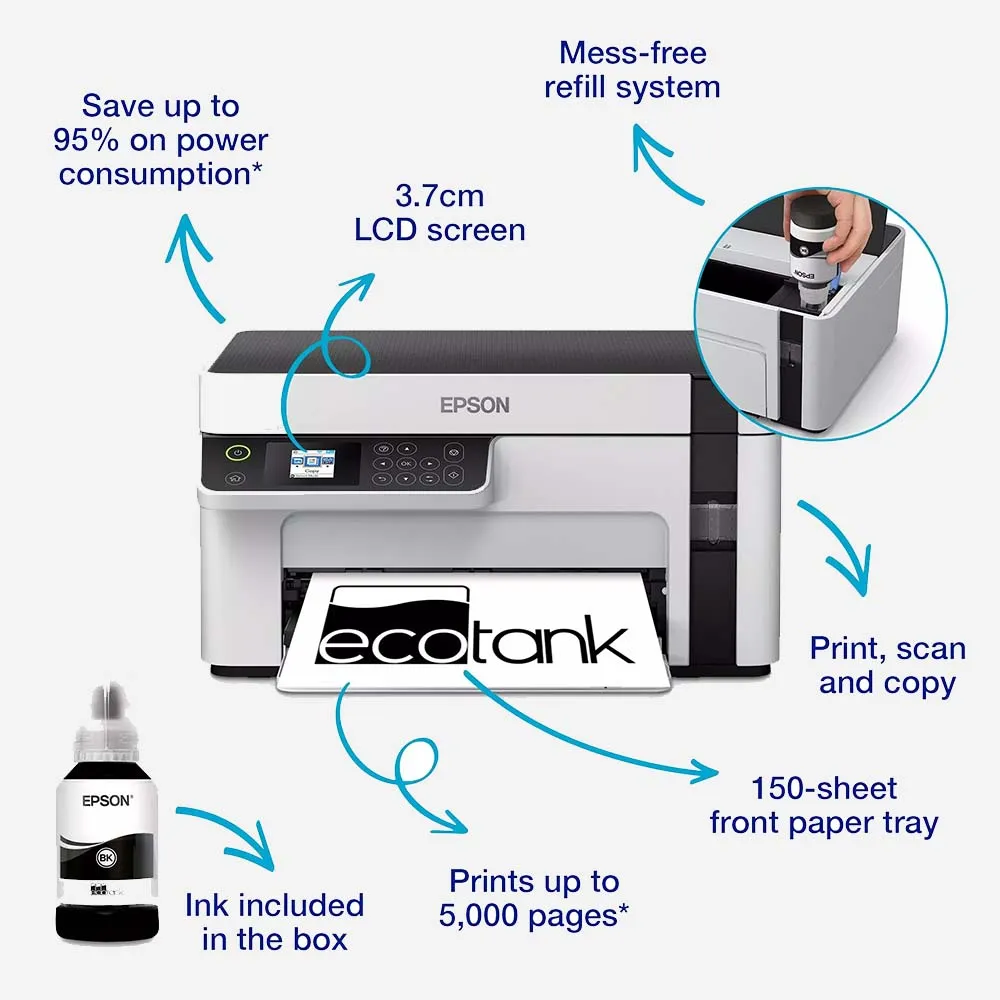 Epson EcoTank M2120 Printer