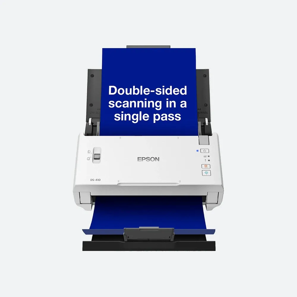 Epson WorkForce DS-410 Compact High Speed Document Scanner for Home & Office USB