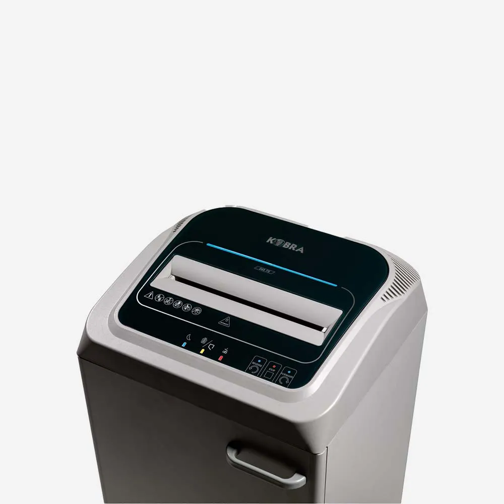 KOBRA 245 TS S4 Touch Screen Paper Shredder Straight Cut P-2 27 Sheets Capacity 40L