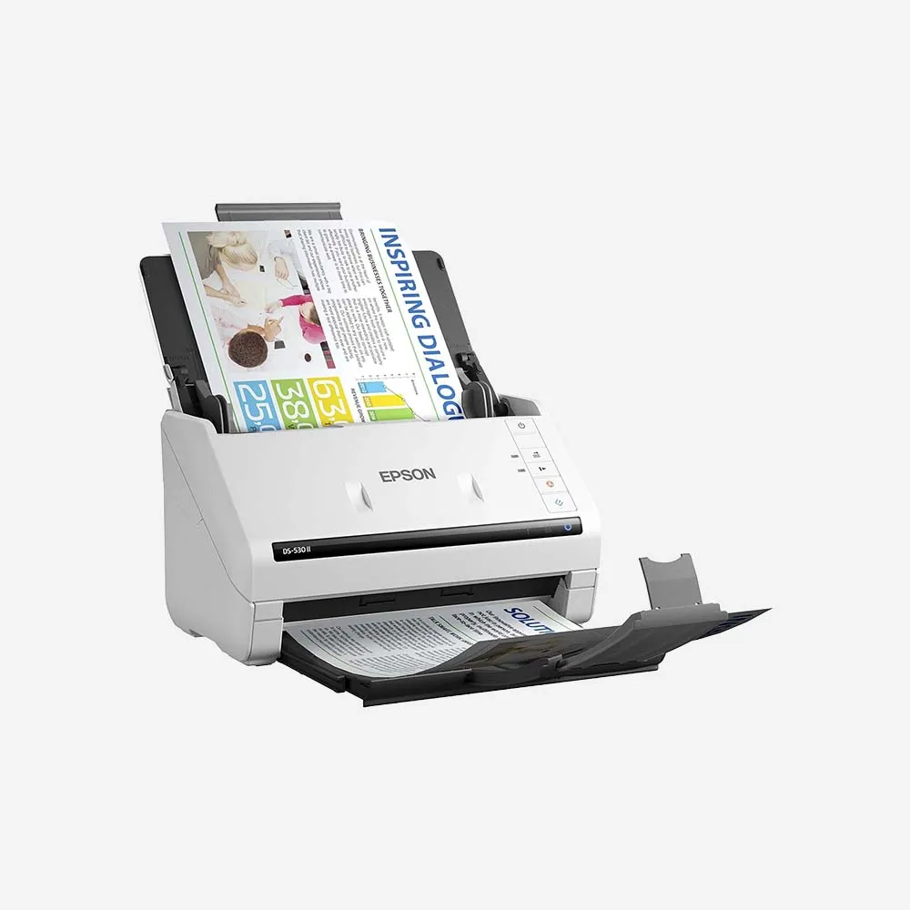 Epson WorkForce DS-530II High-Speed Duplex Document Scanner for Office USB
