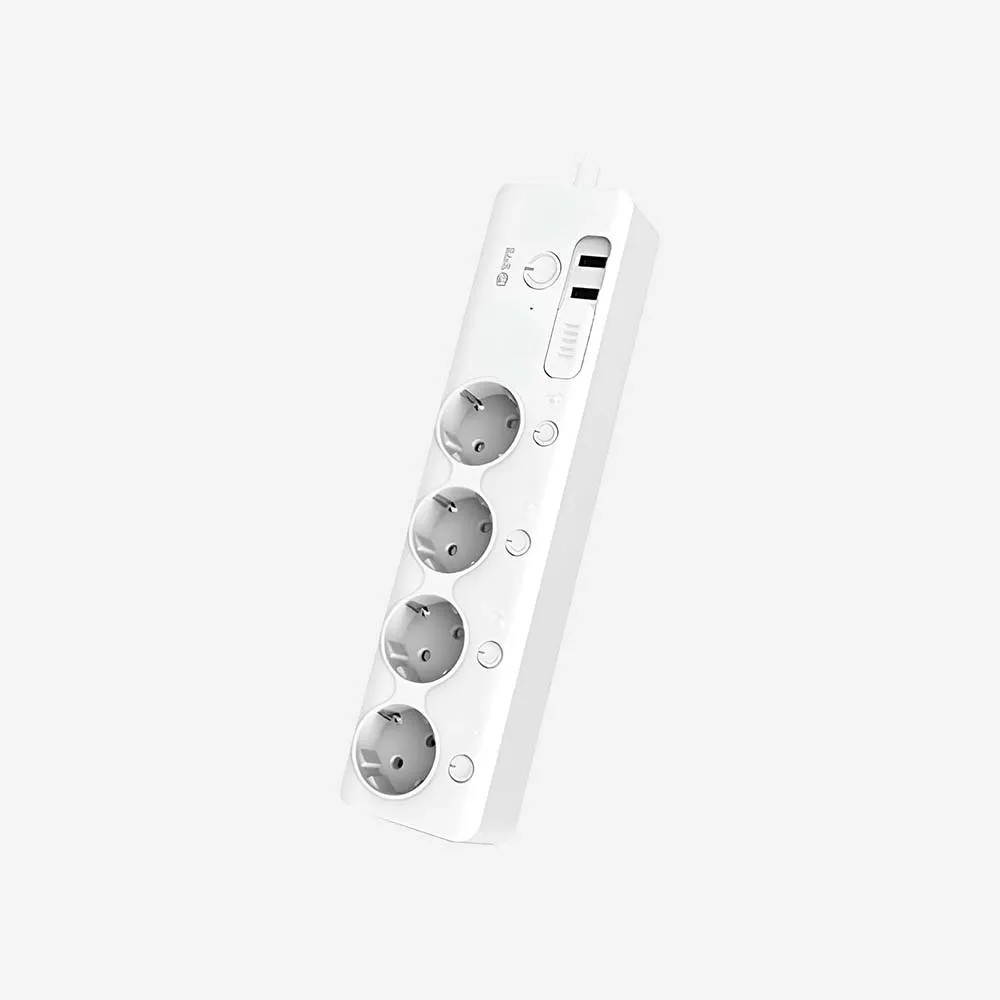 IOT MTTL-W01 Power Strip 4 Outlets 2 USB